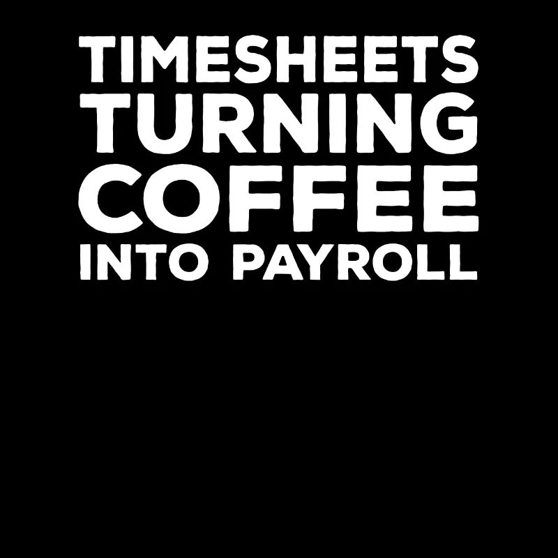Café des ressources humaines et feuilles de temps