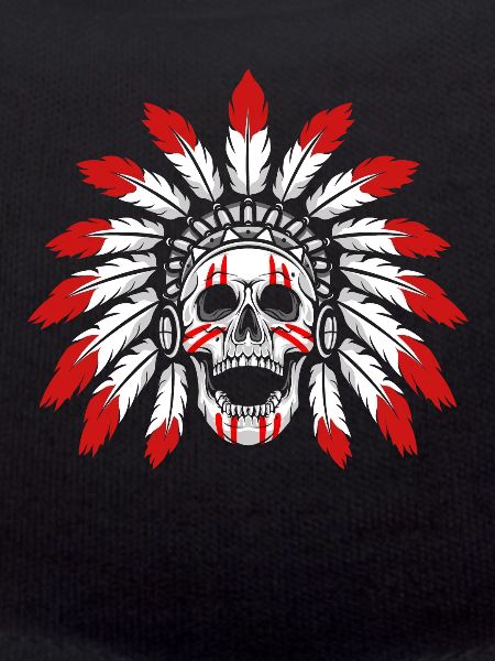 Indigenous Skull and Crossbones