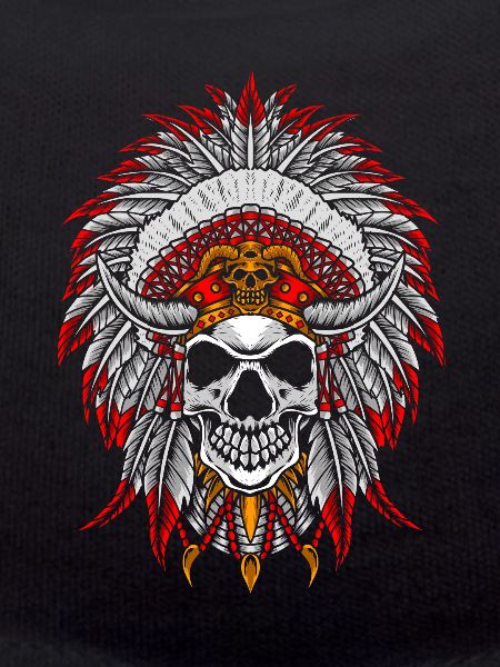 Indigenous skull