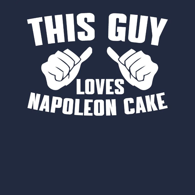 Ce gars adore le gâteau Napoléon