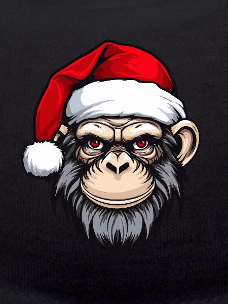 Monkey Head Christmas Christmas