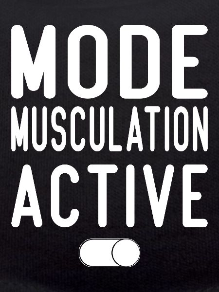 Mode Musculation Activé | Idée Cadeau