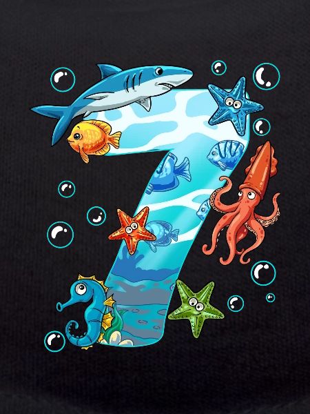 7th Birthday Sea Creatures
