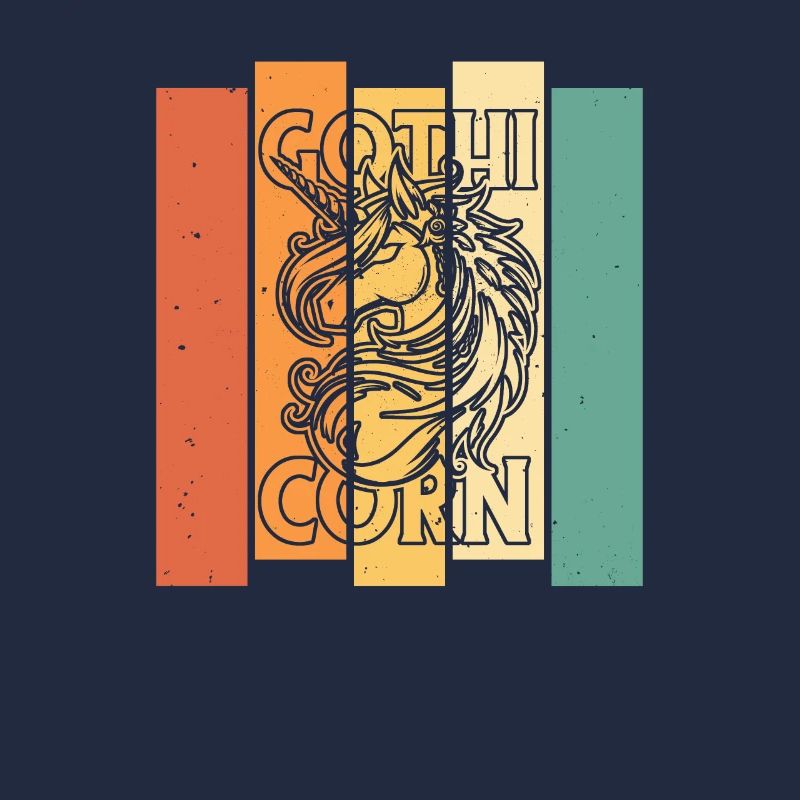 Gothic Einhorn Gothicorn