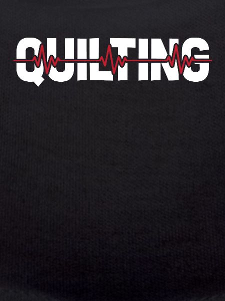 Quilting ECG Heartbeat