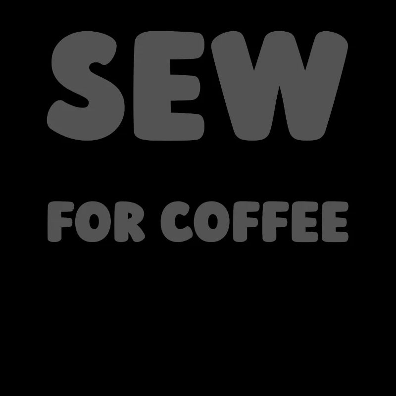 Nähen Nähmaschine Kaffee