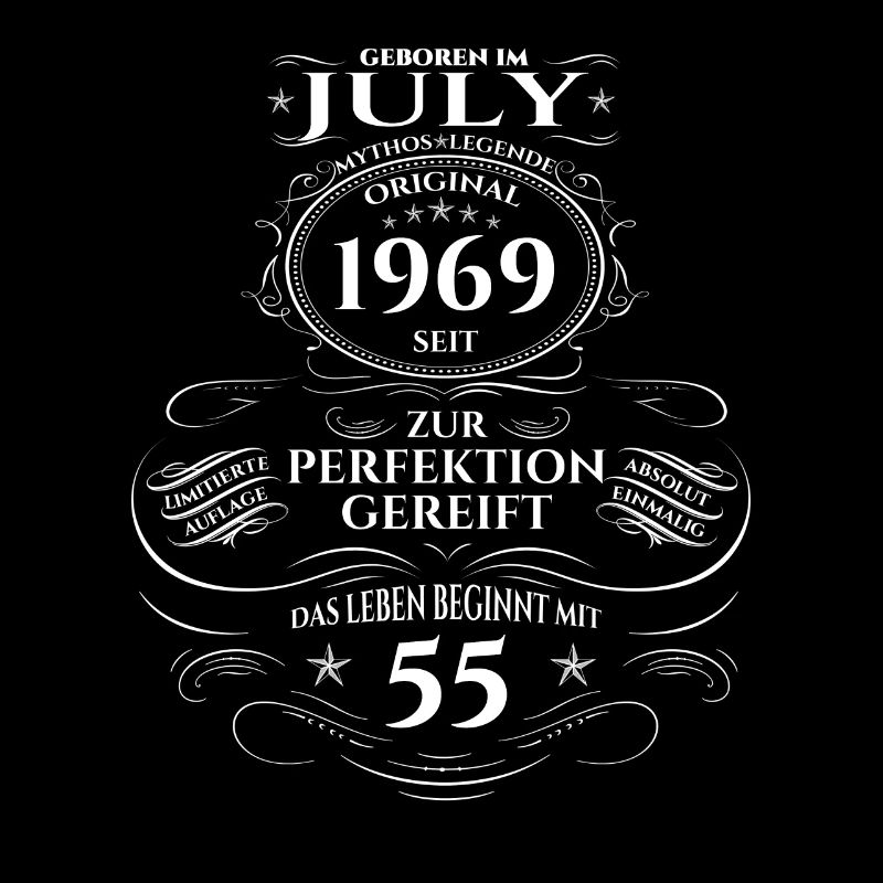 Original 1969 Millésime 1969 Anniversaire 1969