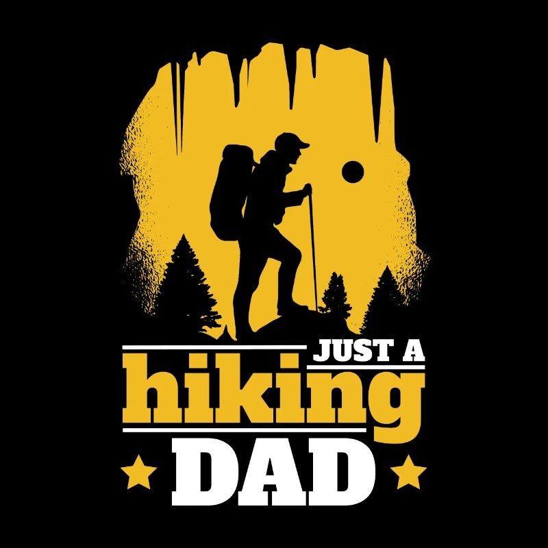 Wandern Wanderer Vater Just A Hiking Dad