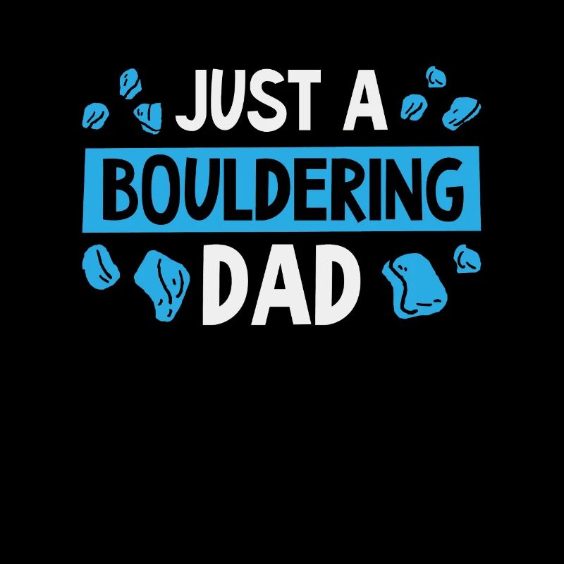 Bouldern Bouldering Vater Juste un papa de bloc