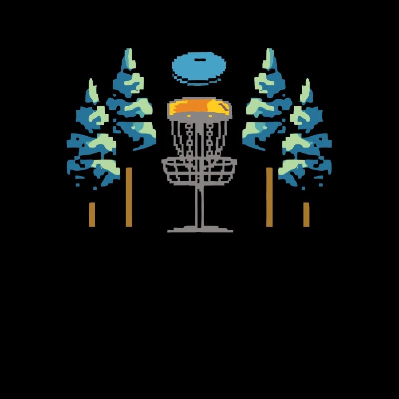 Frisbee Golf Disc Golf 8 Bit