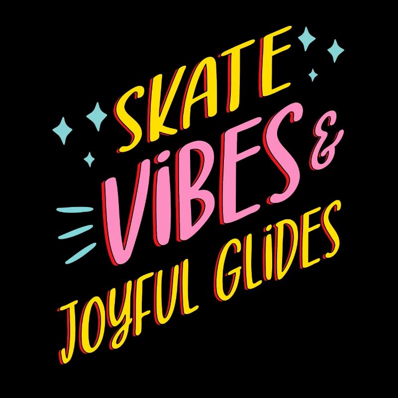 Roller Skater Party Skate Vibes Joyful Glides Gift