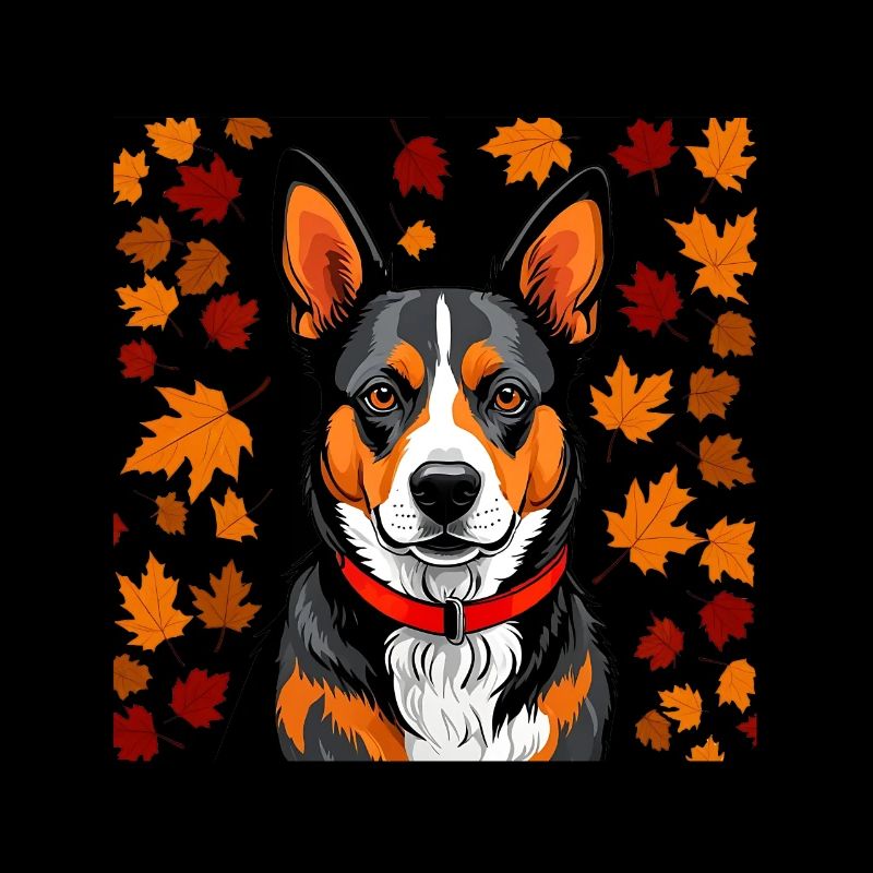 Herbst-Hund