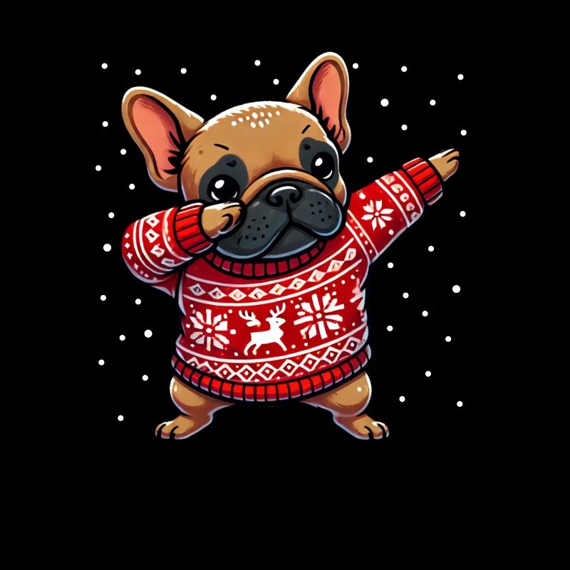 Noël Bouledogue Français Noël laid
