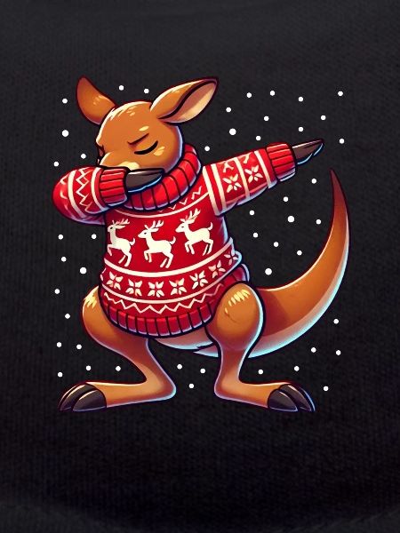 Christmas Kangaroo Ugly Christmas