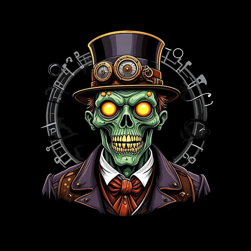 Halloween Steampunk Zombie