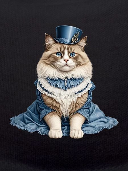 Belle dame chat