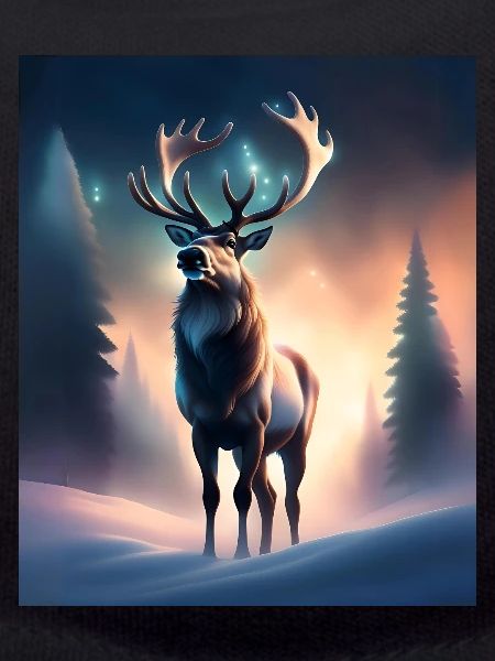 Majestic reindeer
