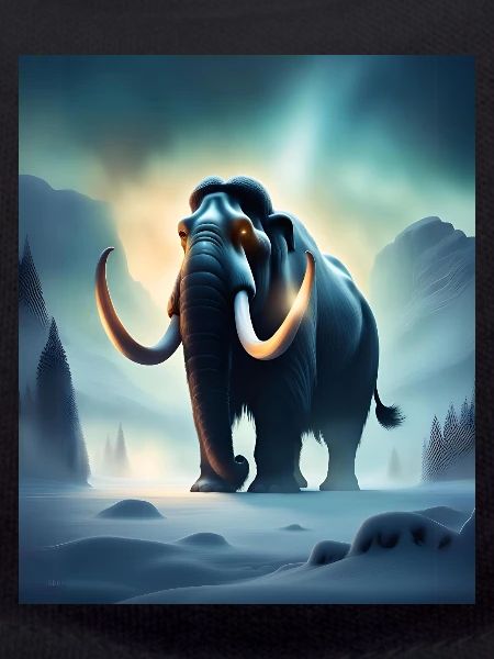 scary evil mammoth