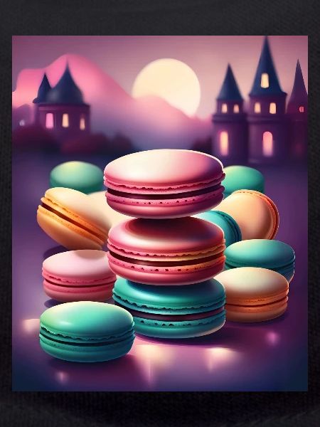 Awesome meringue macaroons