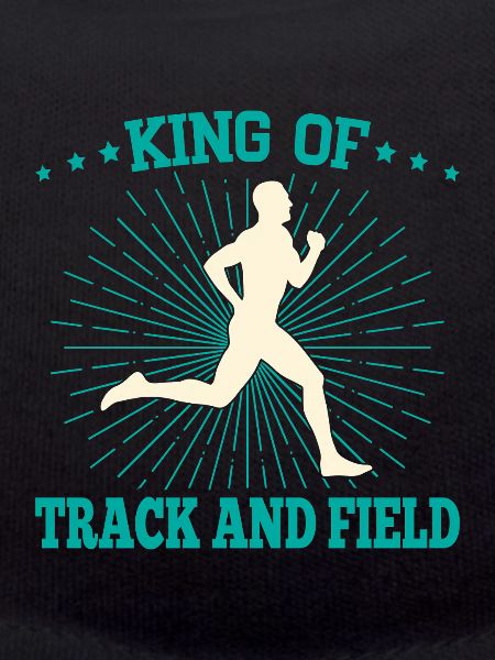 Athlètes d’athlétisme Roi de l’athlétisme