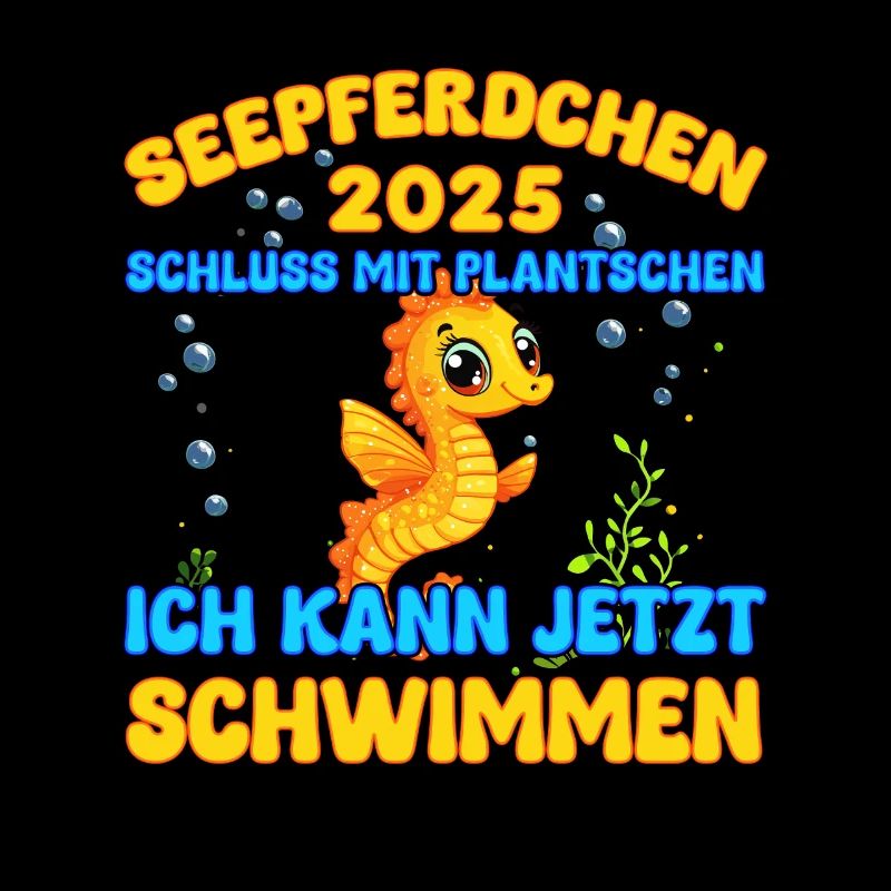 Seepferdchen bestanden 2025 Kinder Geschenkidee