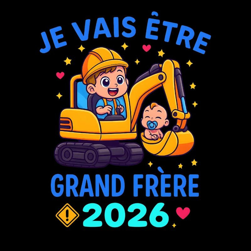 Ich werde stolzer Bruder 2026 Bagger