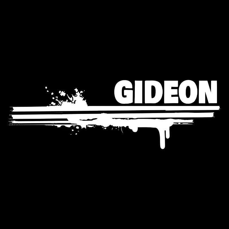 Gideon as a splash of colour