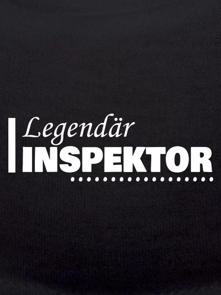 Inspektor als Beruf