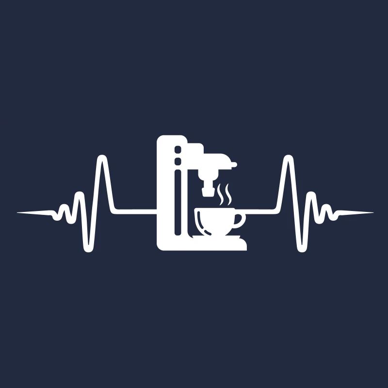 Coffee machine pulse symbol