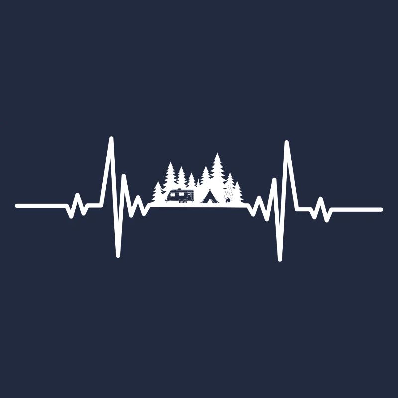 Palpitations cardiaques Camping en forêt