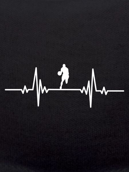 Heartbeat basketball dribbling