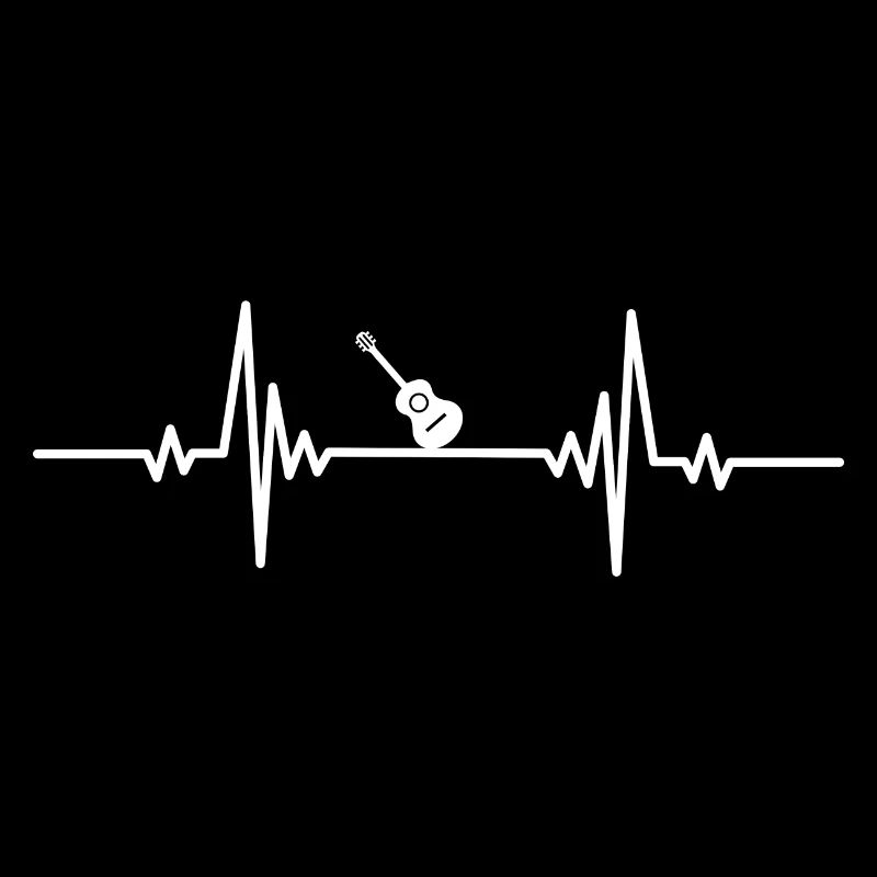 Heartbeat crooked guitar