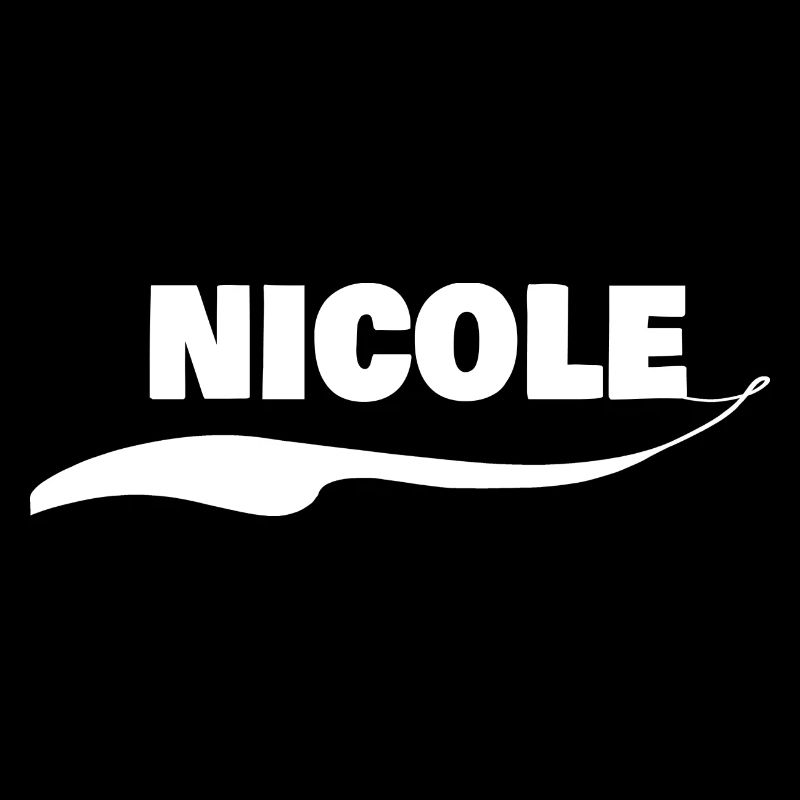 Namensschild Nicole