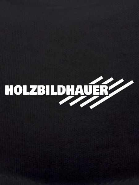 Holzbildhauer als Arbeitsplatz