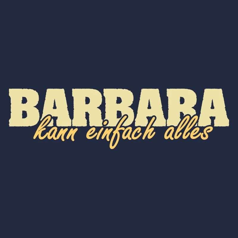 Barbara as a woman