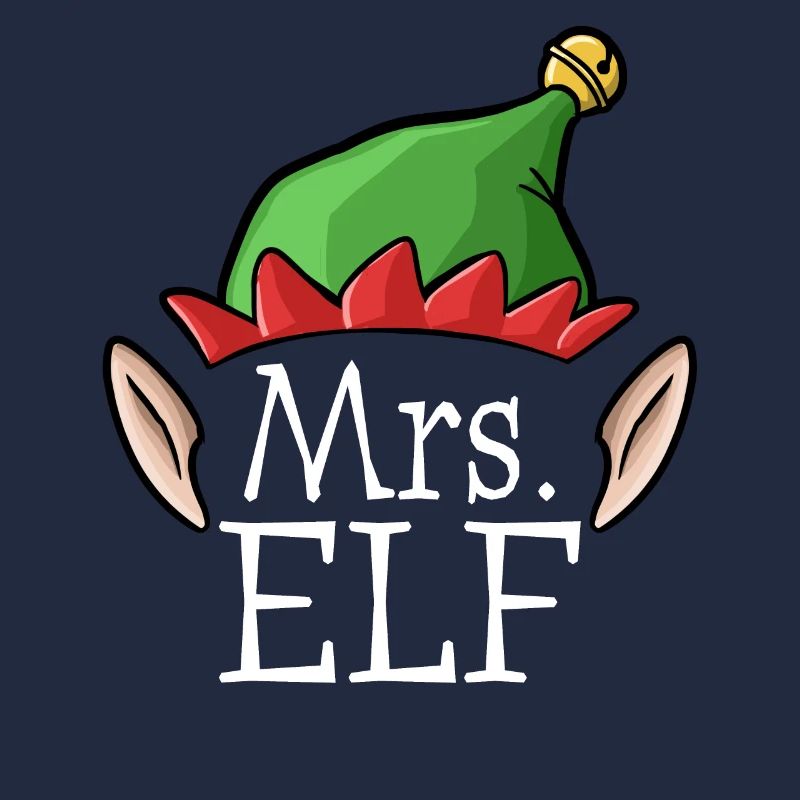 Mrs. Elf Ehefrau - Freundin Xmas Weihnachts Design