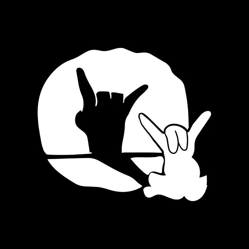 Rock Hase Osterhase Ostern