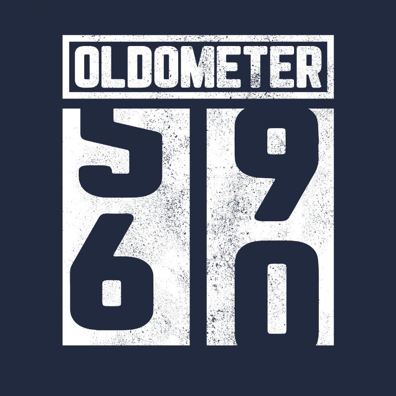 Oldometer 60. Geburtstag Sechzig Jubiläum Geschenk
