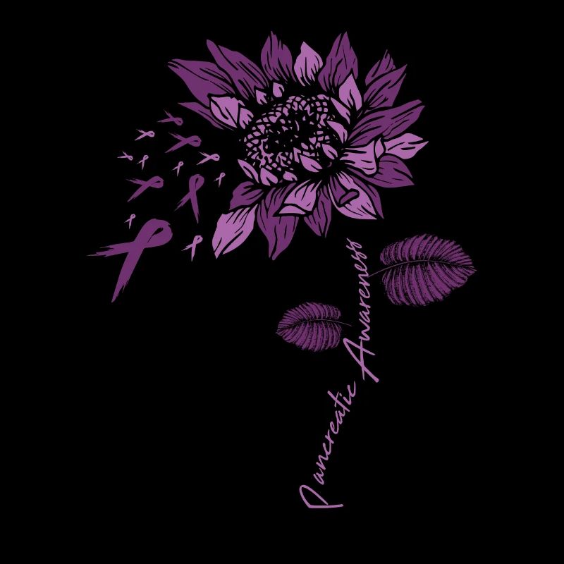 Bauchspeicheldrüse Sonnenblume Spruch Geschenk