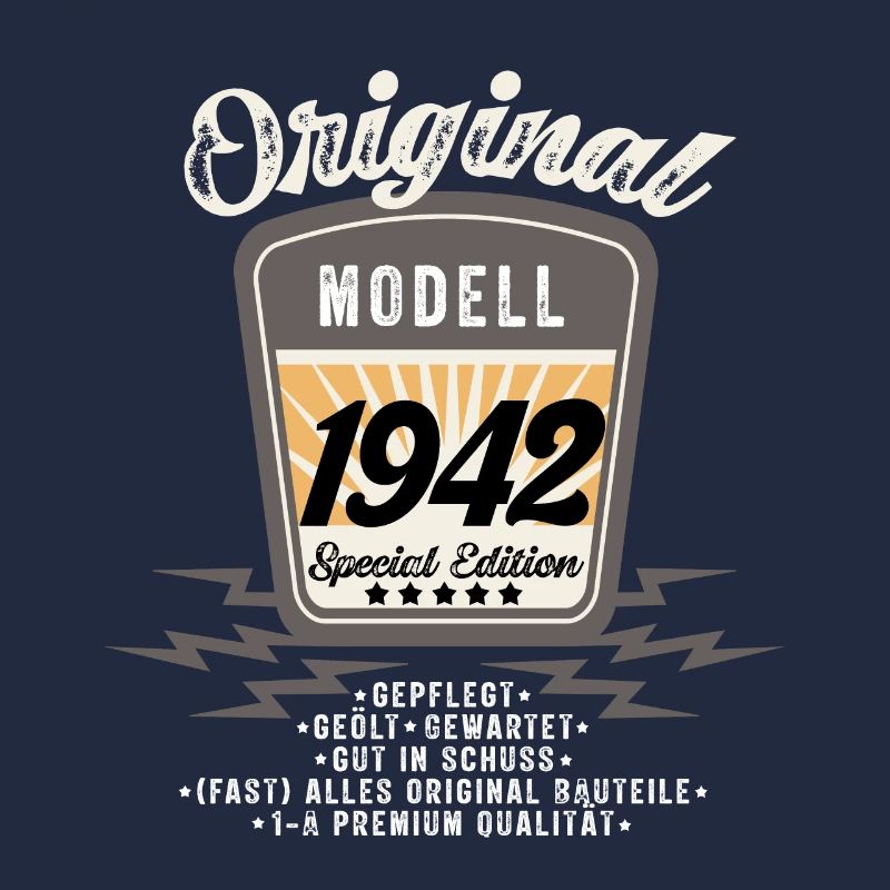 Modèle 1942 Original Oldtimer Badge 80 Anniversaire