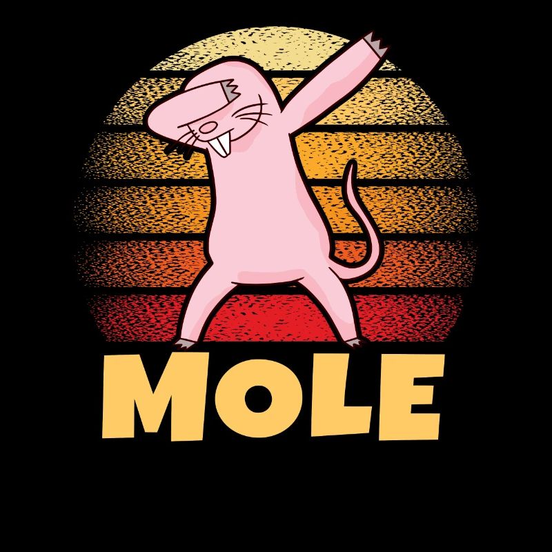 Dabbing Naked Mole Rat Gift