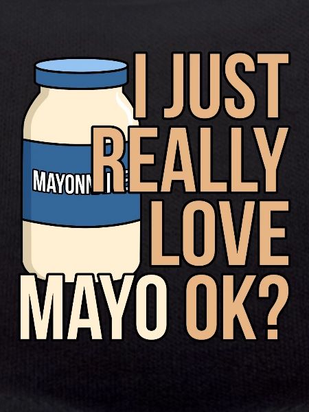 Mayonnaise Flasche Geschenkidee