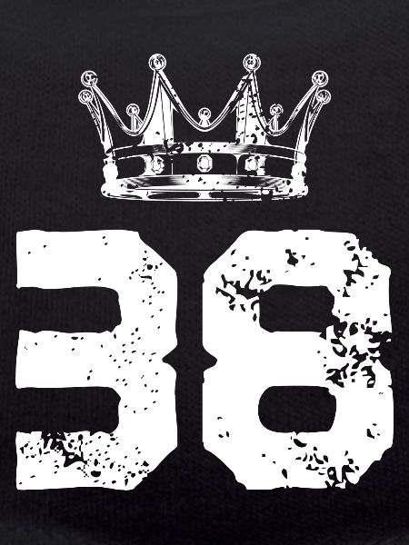 38 Number crown