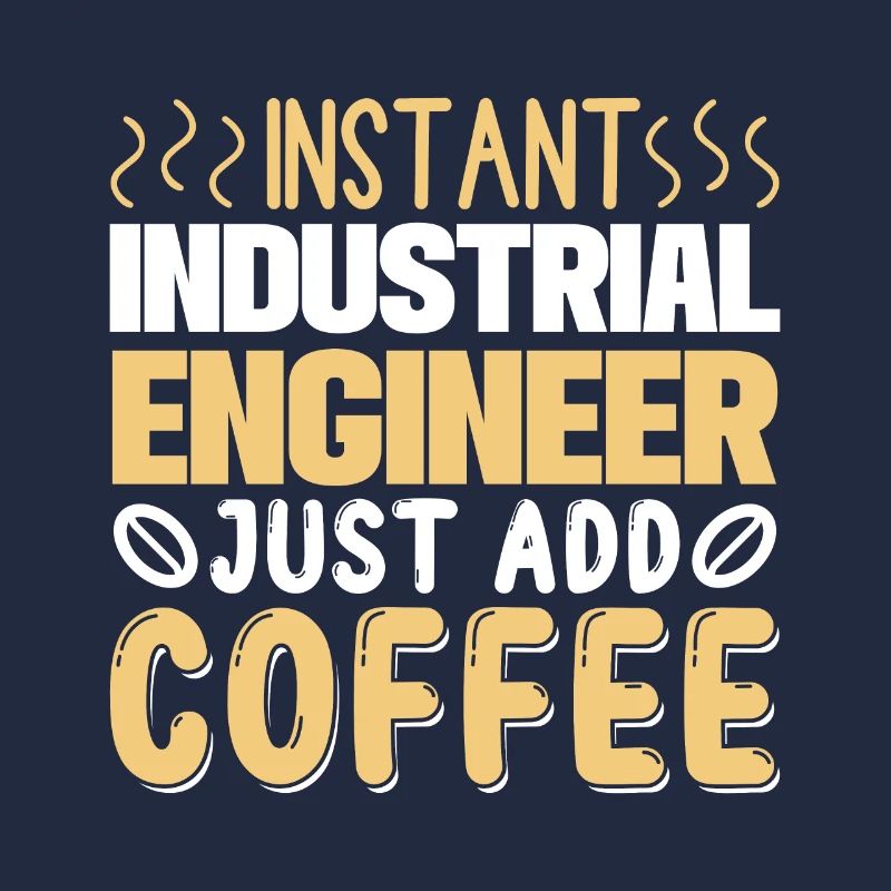 Un ingénieur industriel instantané ajoute simplement du café