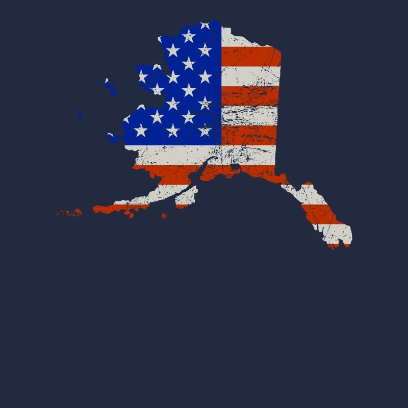 Alaska-staats-us-flaggen-geschenk