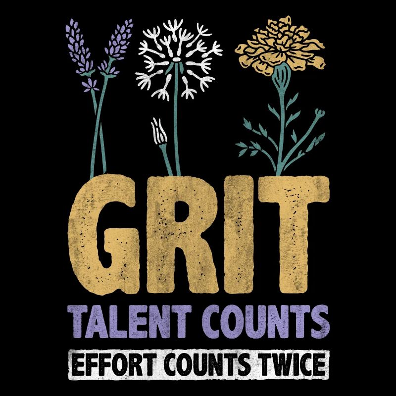 Grit Talent Compte l’effort compte deux fois Inspirer