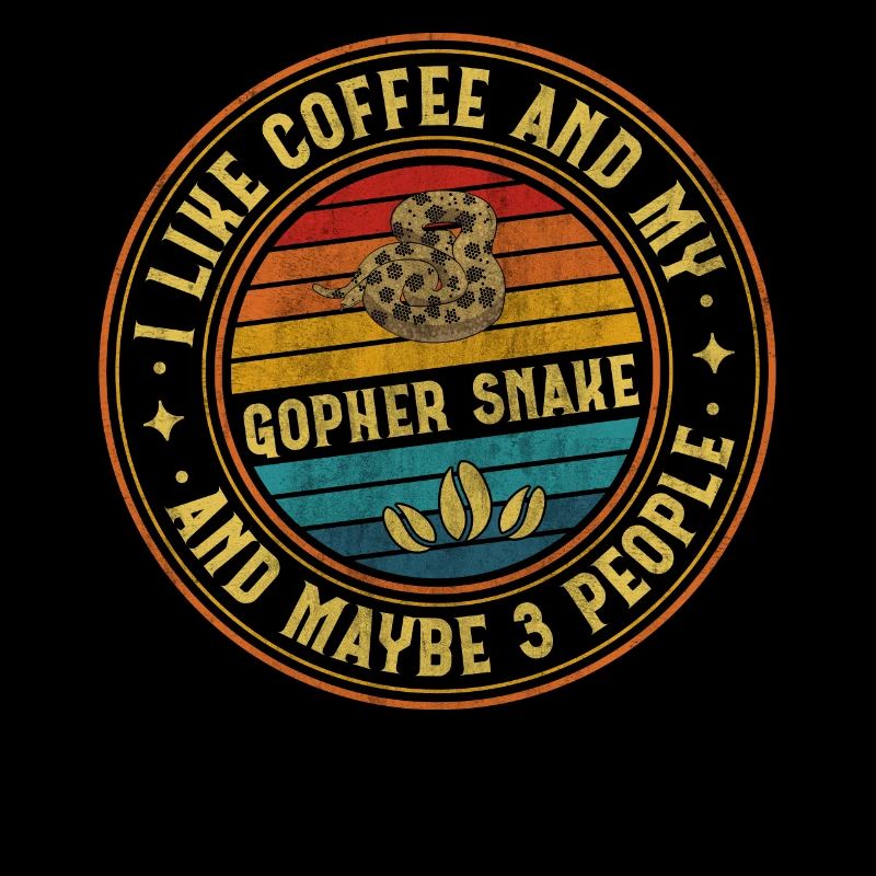 Coffee And My Gopher Snake And Maybe 3 People Boa
