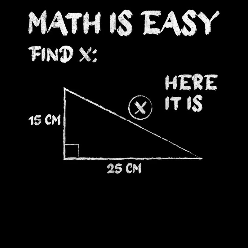 Math Is Easy Mathmaticien Professeur Math Mathématiques