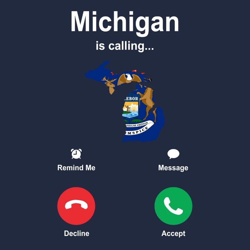 Reisendes Michigan geschenk