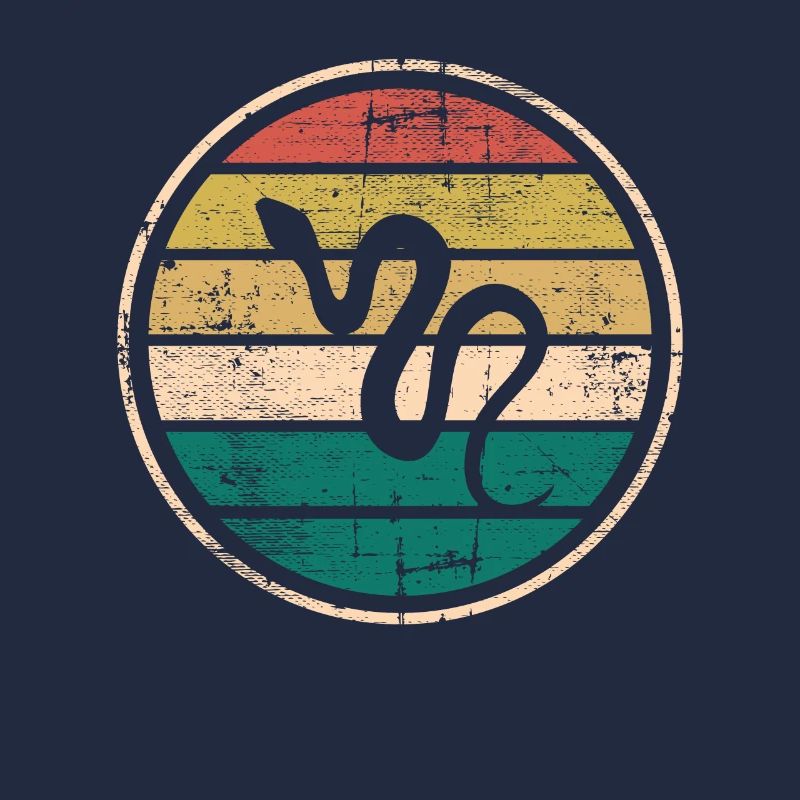 Snake Retro Reptile Python Gift idea